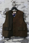 AVIVA JIFEI XUE single-breasted vest commonplace brand collection store AJX-SO-SBCV-BRM-BBZ mottled brown PAJX3
